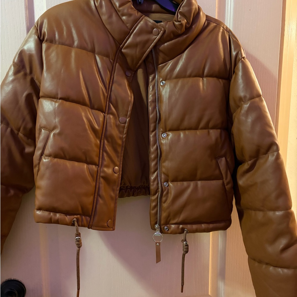 Brown Puffer Jacket